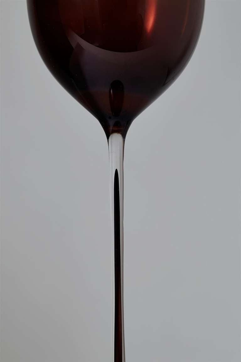 Swedish Tulip Glass Designed by Nils Landberg for Orrefors, Sweden, 1957