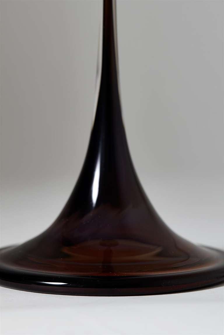 Tulip Glass Designed by Nils Landberg for Orrefors, Sweden, 1957 In Excellent Condition In Stockholm, SE