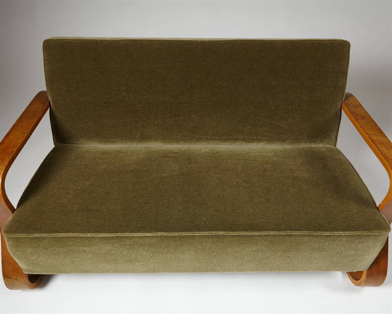 Finnish Sofa, Model 544, Designed by Alvar Aalto for Artek, Finland, 1932