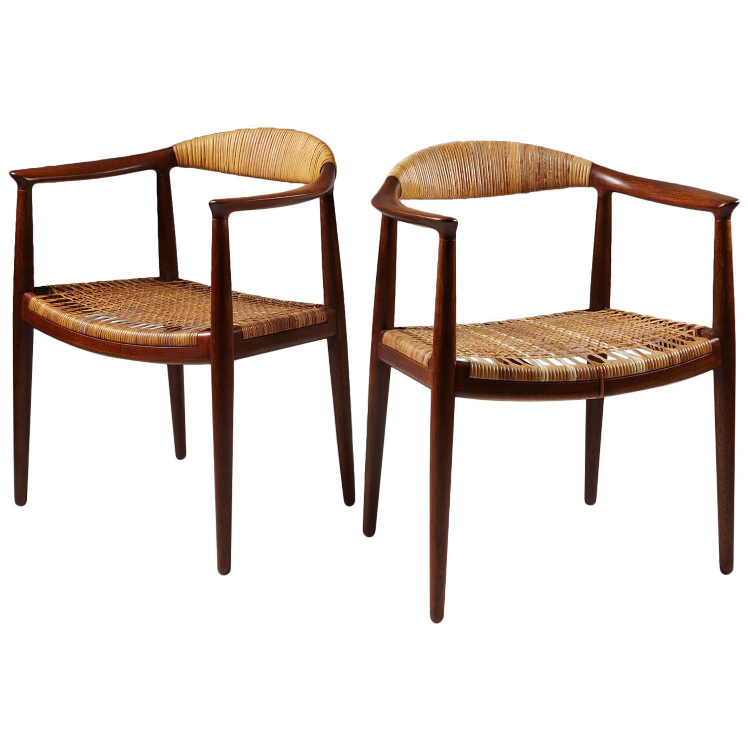 Armchair “The Chair” Designed by Hans Wegner for Johannes Hansen, Denmark