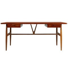 Desk Designed by Hans Wegner for Johannes Hansen, Denmark 1950