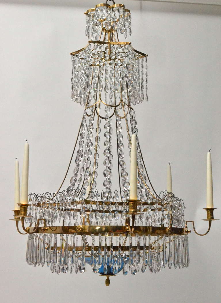 gustavian chandelier