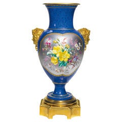 Gilt Bronze-Mounted Sèvres Vase, Dated 1871 4