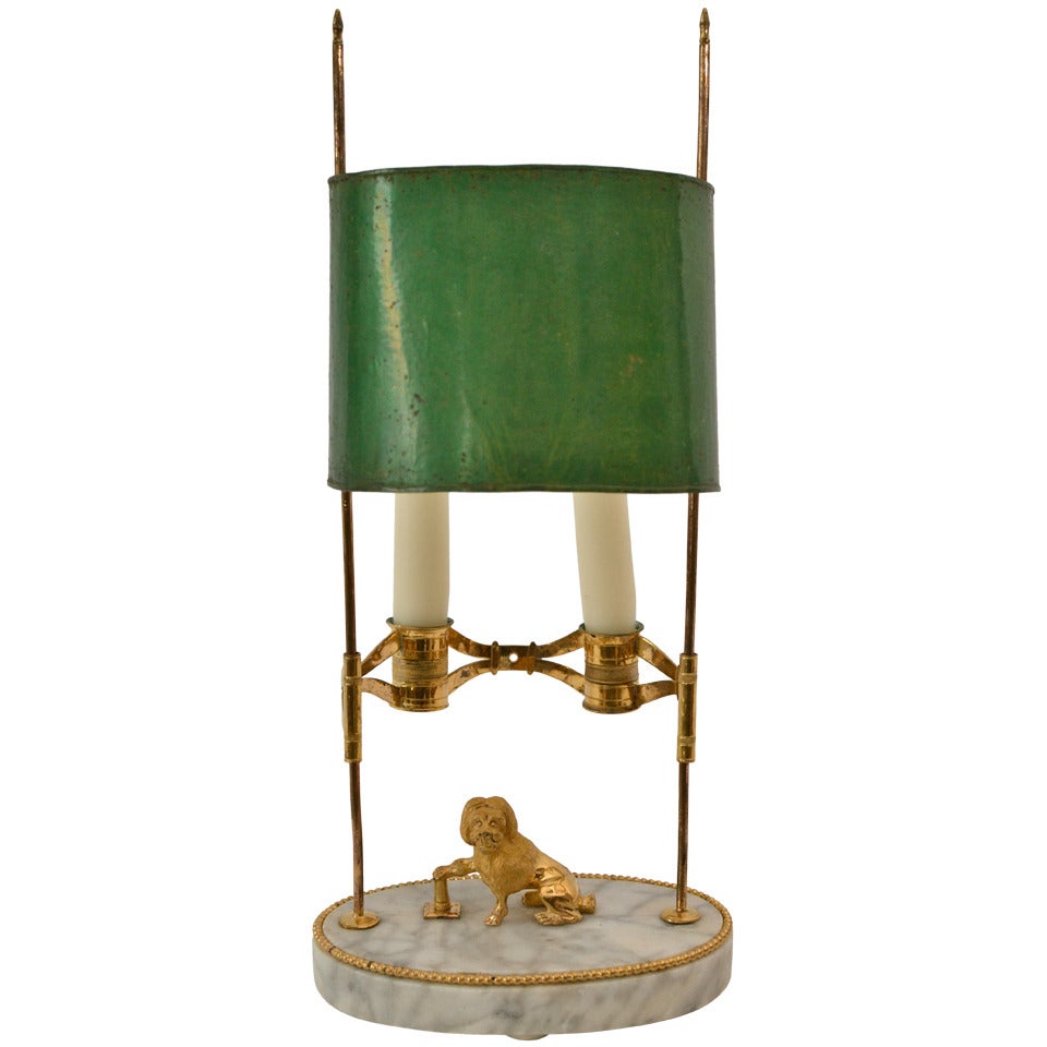 Swedish Late Gustavian Bouillotte Lamp