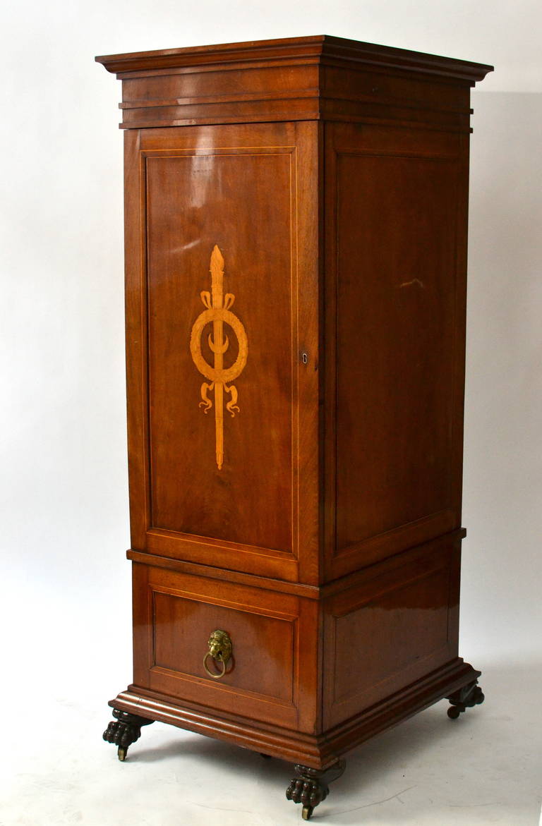 Unknown Empire, Mahogany Pedestal Cabinet