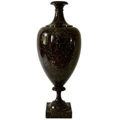A Large Swedish Porphyry Vase, First Half of the 19th Century
