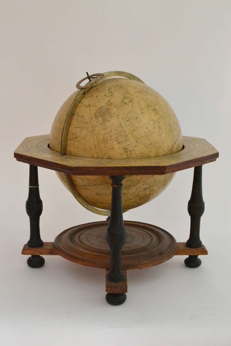 Important Pair of Terrestrial and Celestial Globes, Stockholm, 1759 1