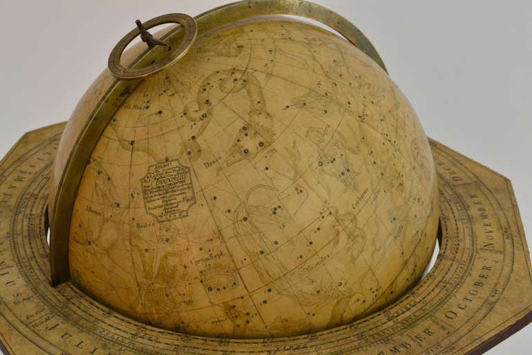 Important Pair of Terrestrial and Celestial Globes, Stockholm, 1759 3