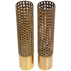 Pierre Forssell Table Lamps in Brass for Skultuna, Sweden 2