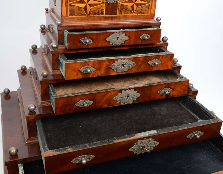 Monumental Antique Jewelry Box, 1760-1780 1