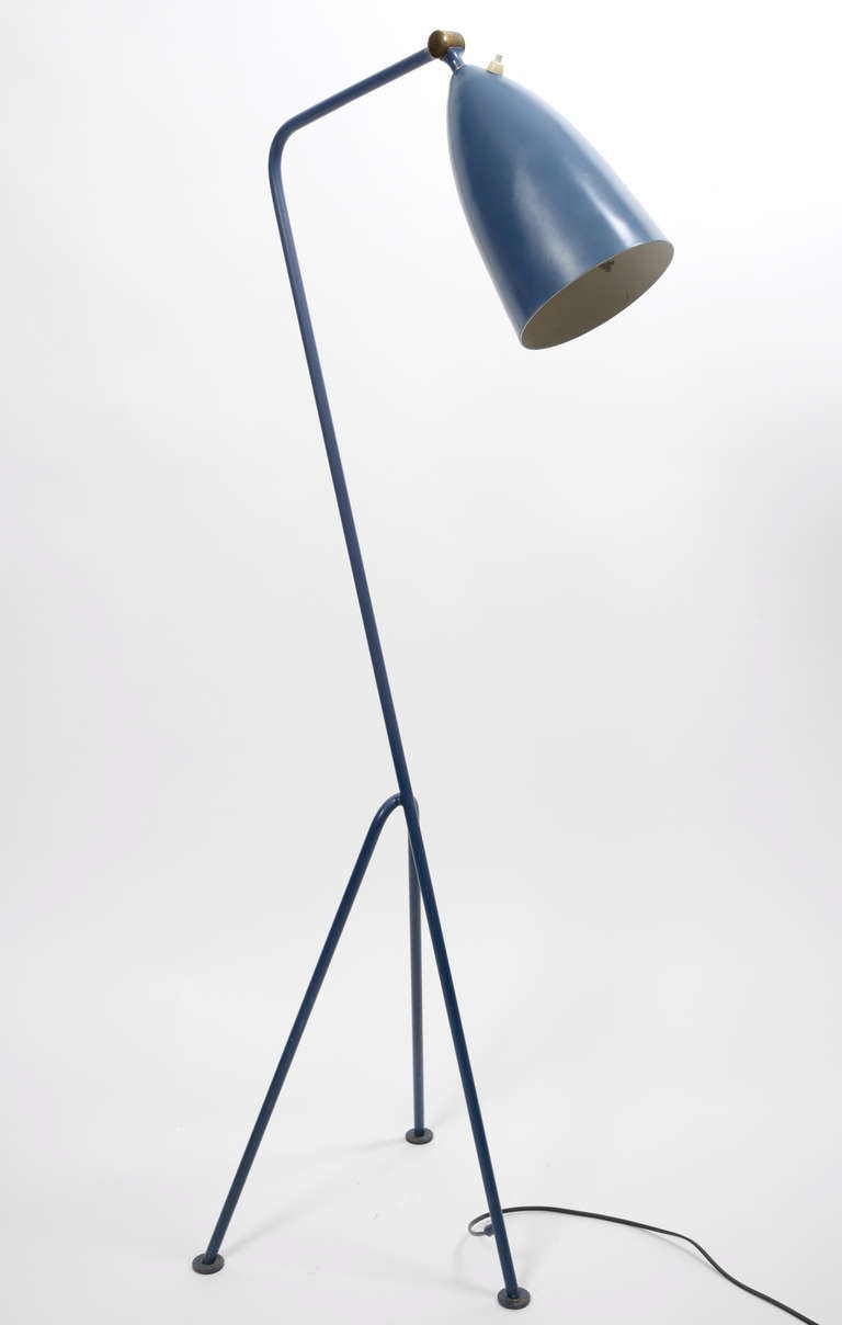 Grasshopper, Floor Lamp by Greta Magnusson Grossman for Bergboms, Sweden, 1950's