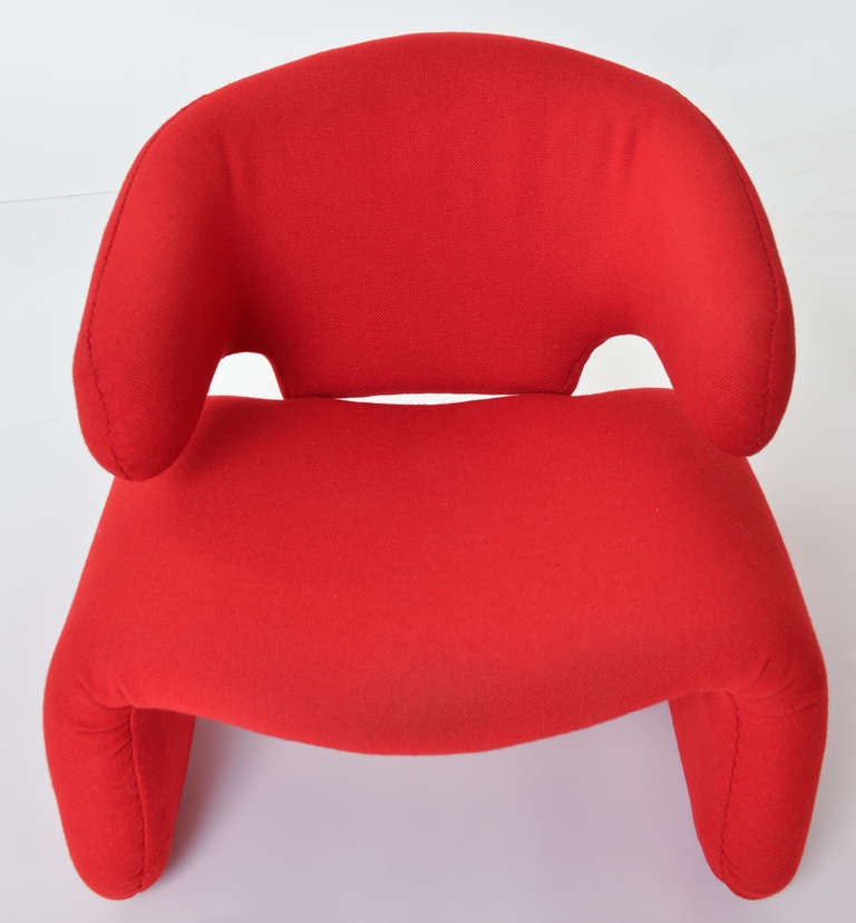 Mid-Century Modern Chaise Djinn conçue par Olivier Mourgue:: France:: 1965