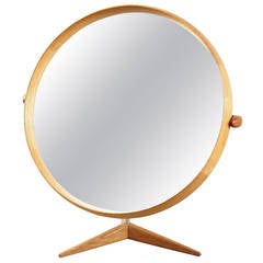 Table Mirror by Uno & Östen Kristiansson for Luxus of Sweden, 1960s 1