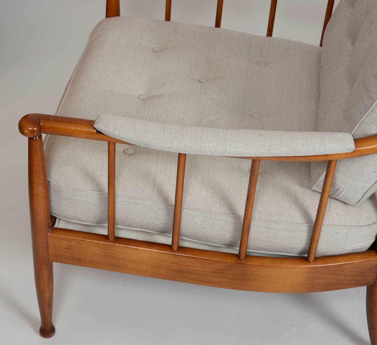 Mid-20th Century Pair of Skrindan Lounge Chairs by Kerstin Hörlin-Holmquist for OPE Möbler