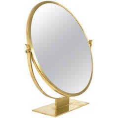 Ystad Metall Vanity Mirror Brass