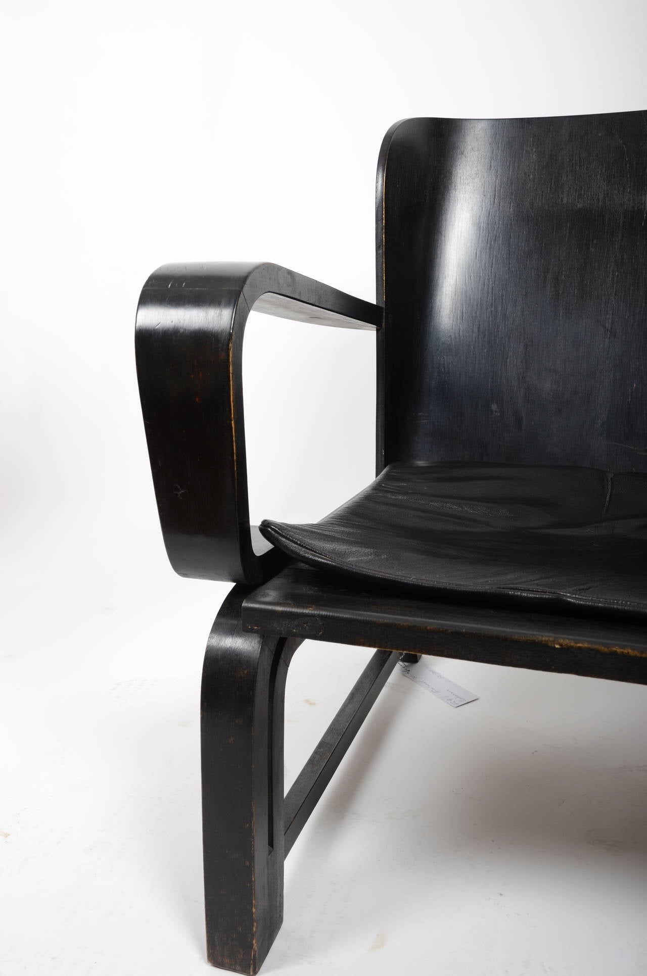 Mid-20th Century Armchair designed by Paul Boman, 1930's, Finland