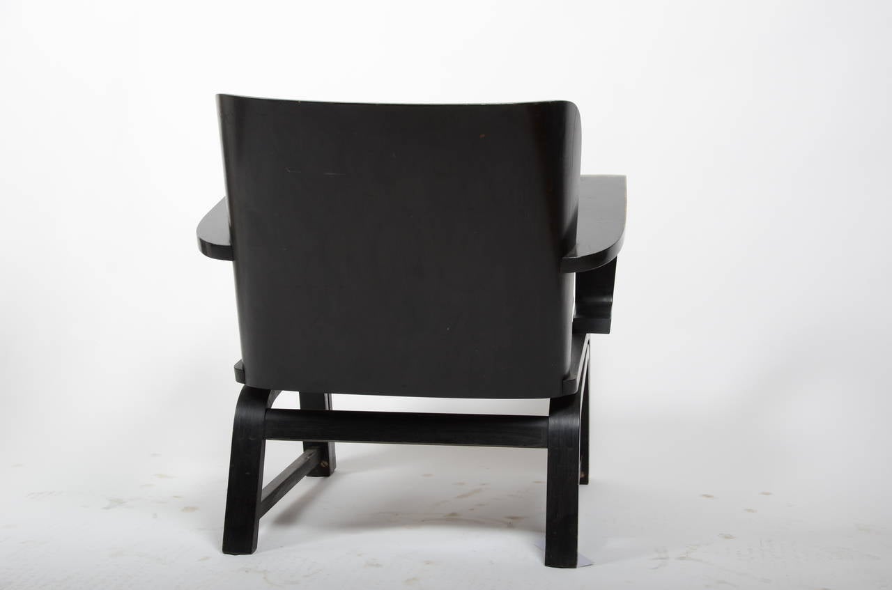 Armchair designed by Paul Boman, 1930's, Finland 2
