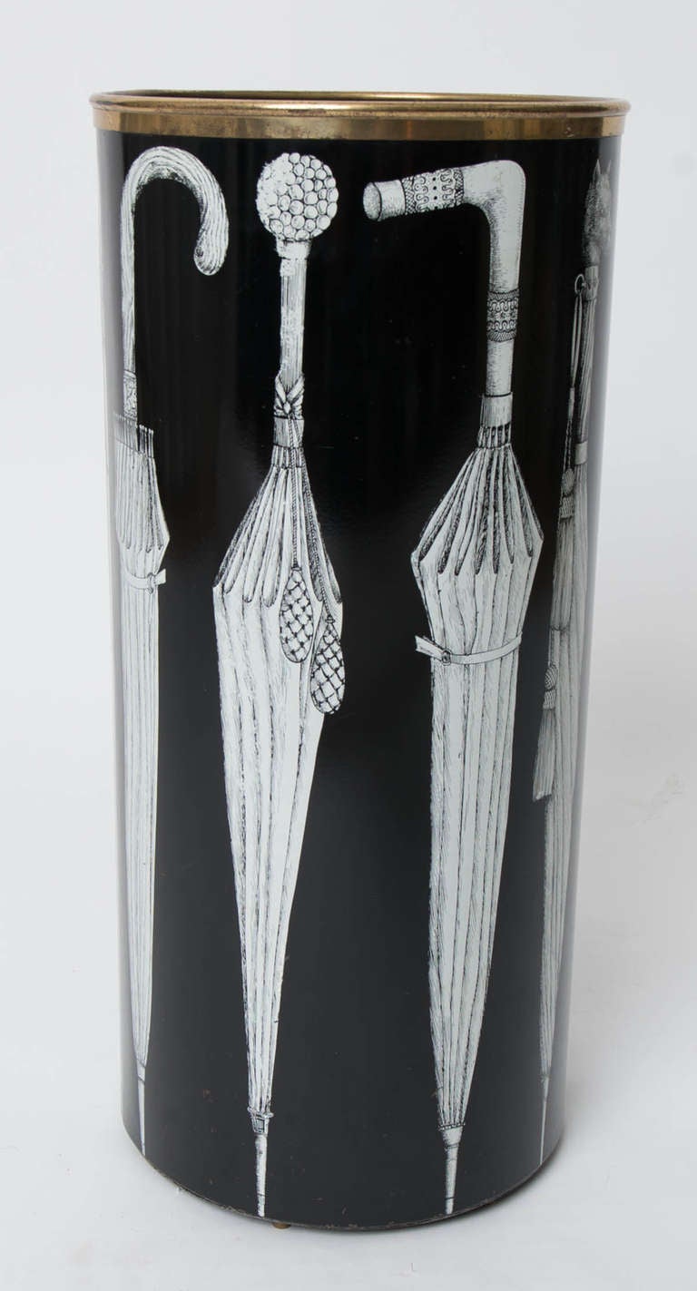 Piero Fornasetti Umbrella Stand Whips / Canes / Umbrellas at 1stdibs
