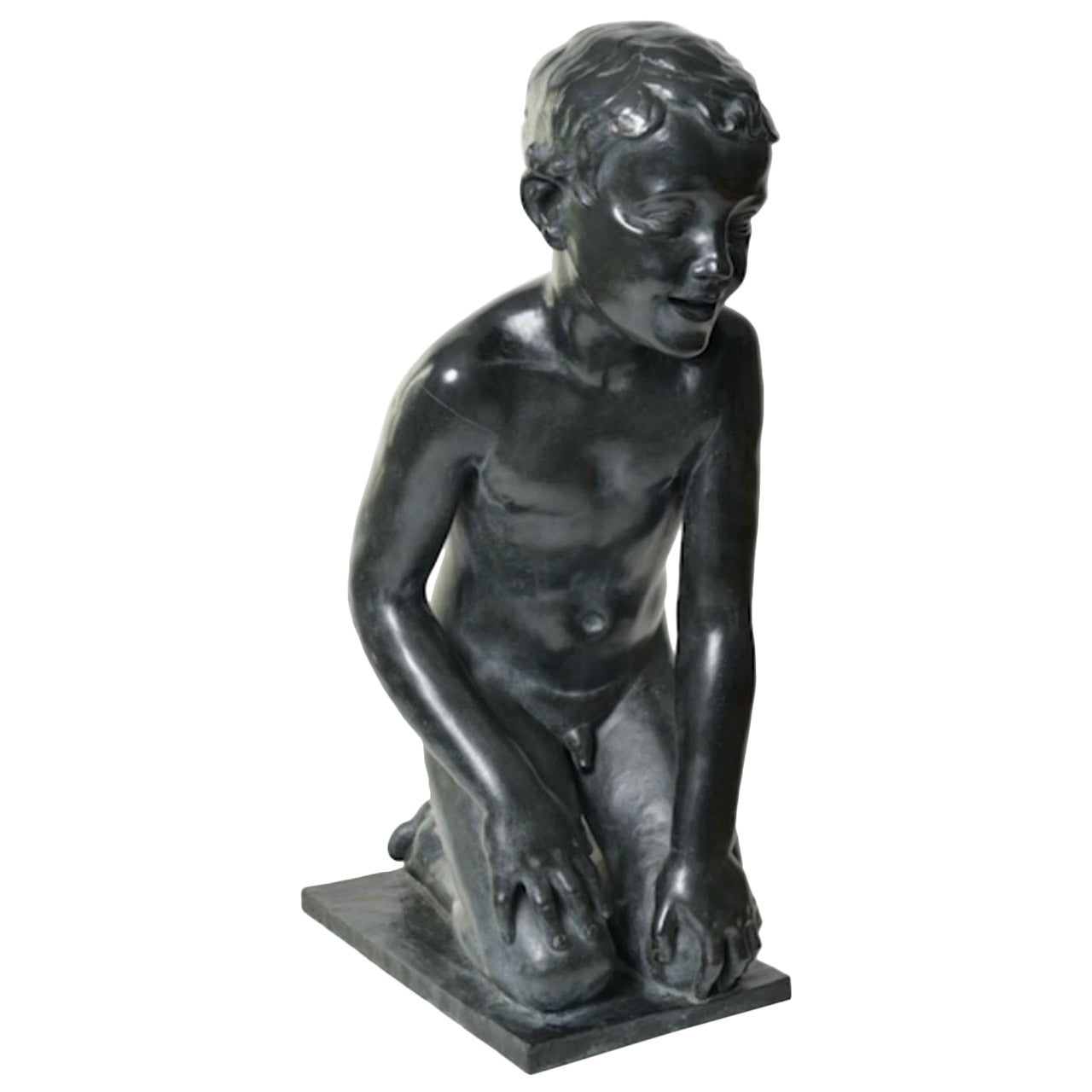 Bronze Sculpture Carlman 1926 Swedish