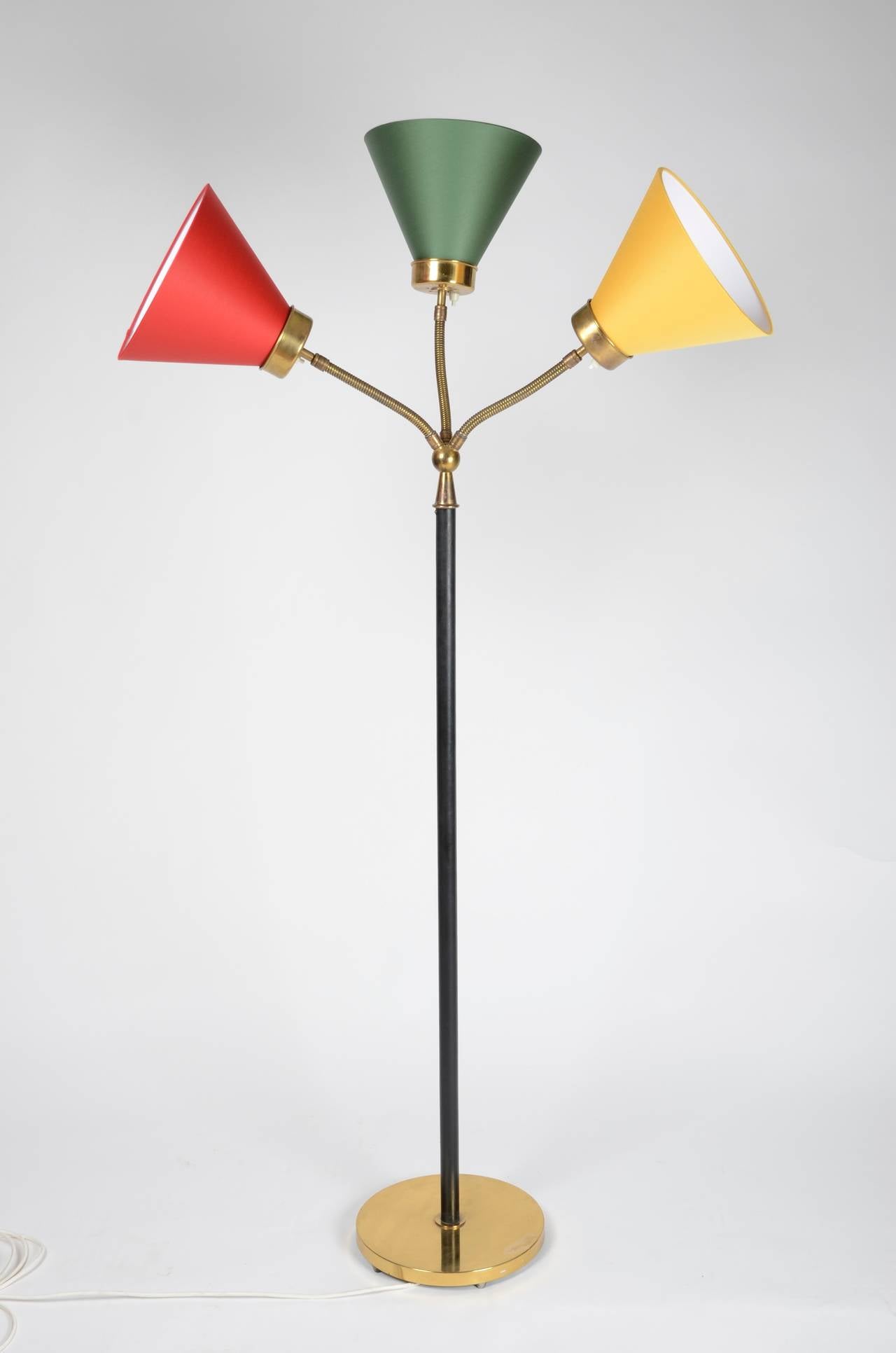 Scandinavian Modern Floor Lamp, Model 2431 by Josef Frank for Firma Svenskt Tenn