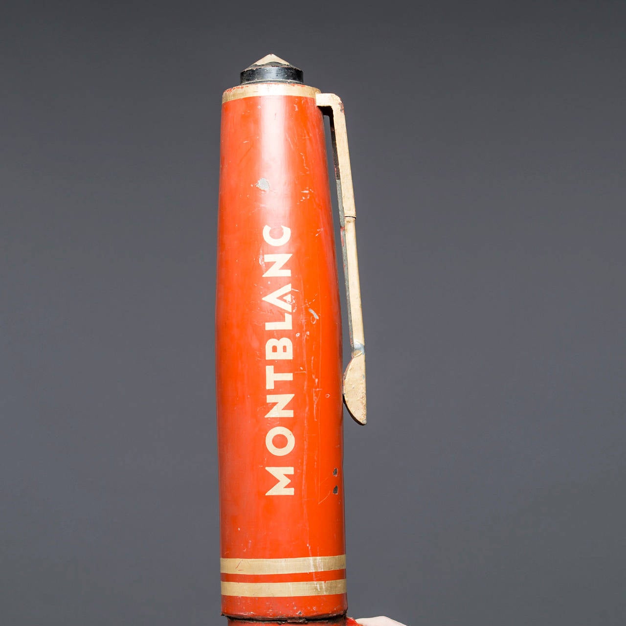 Large Montblanc Pen in Metal, circa 1950 1