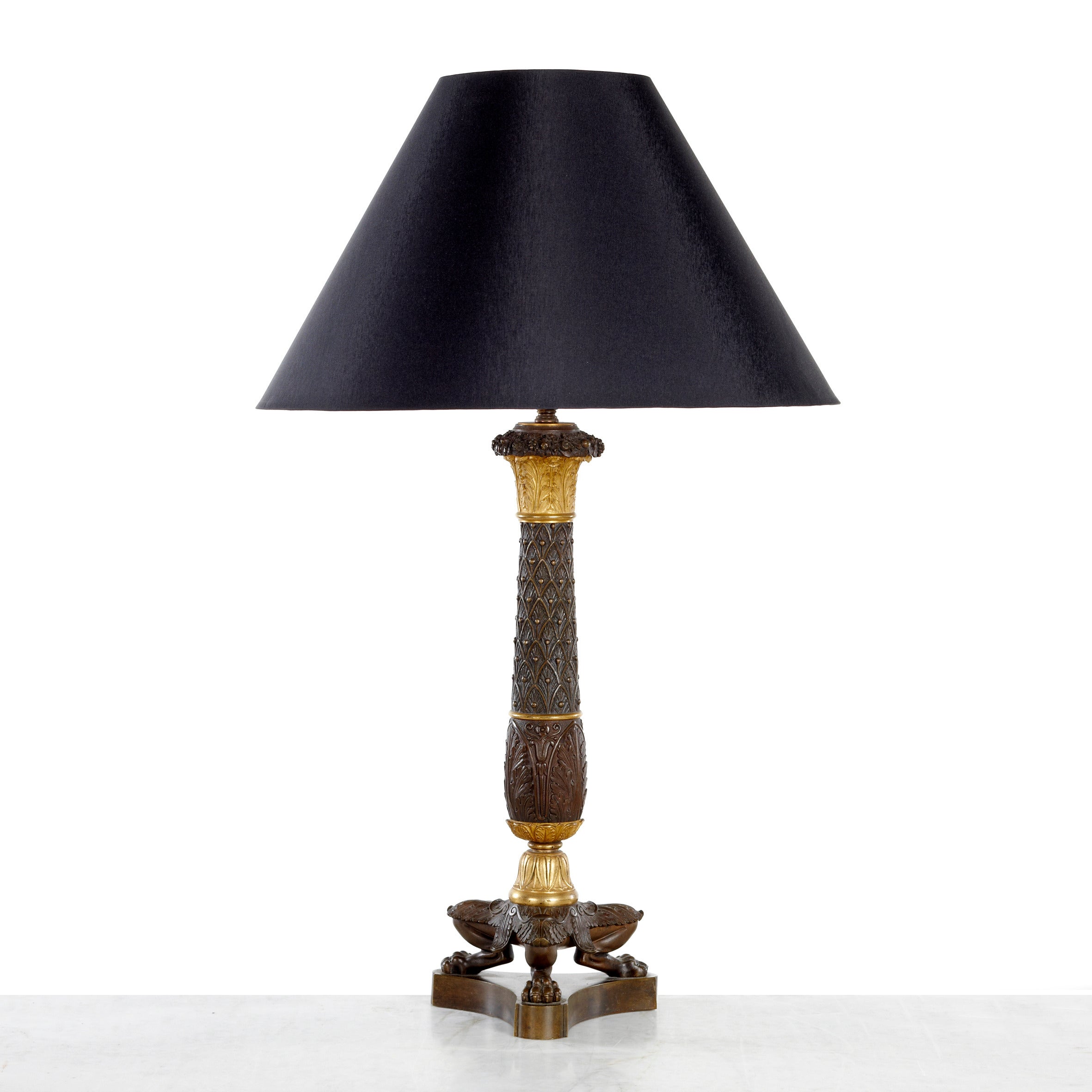 Charles X Bronze Lamp
