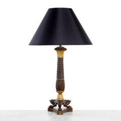 Charles X Bronze Lamp