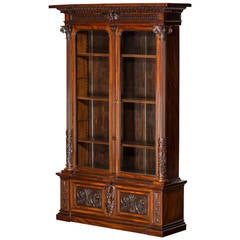 Impressive Display Cabinet, England, Mid-19th Century 8