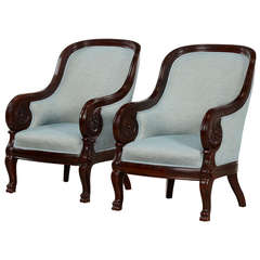 Pair of Bergeres in Russian Empire Style
