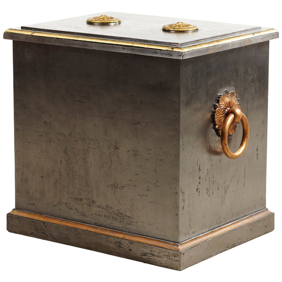 Polished Iron Safe