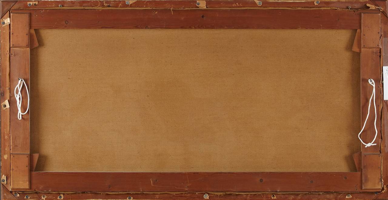 Oil Painting Sketch for Mural with Mythological Theme