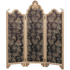 Swedish 1920s Folding Screen