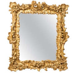 18th Century French Rococo Mirror/Frame