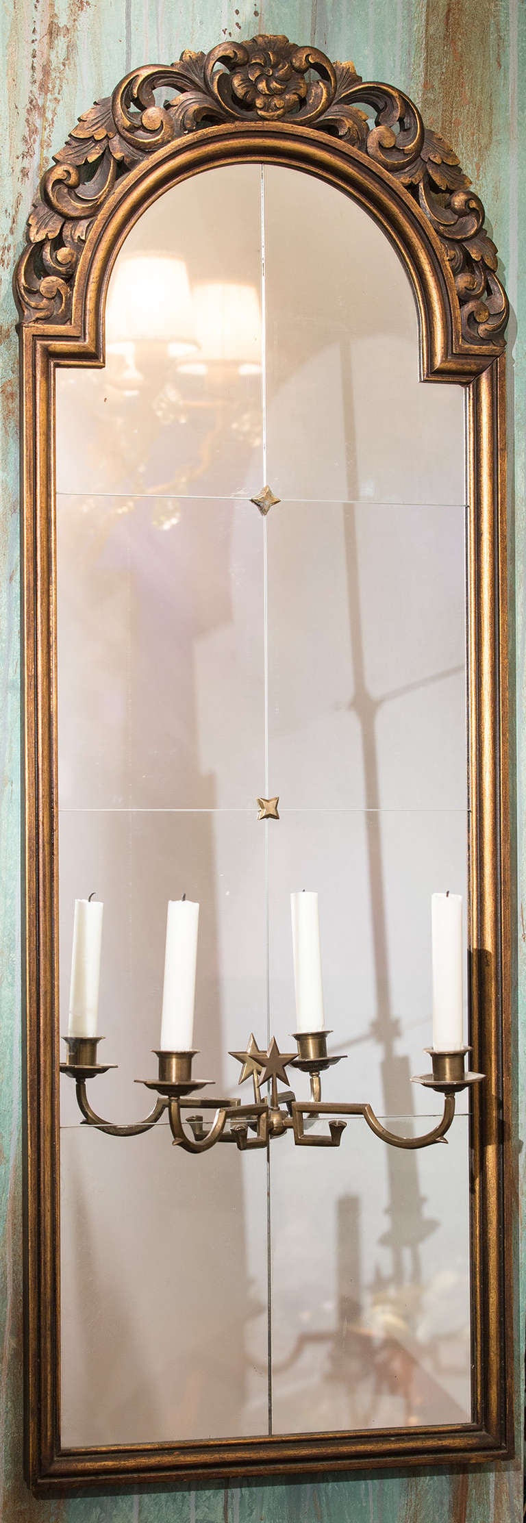 Neoclassical Revival Swedish 1920's pair of Mirrors