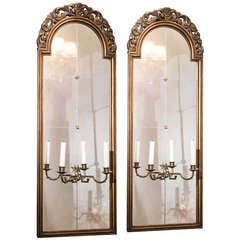 Swedish 1920's pair of Mirrors