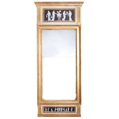 Antique 18th C Gustavian Mirror
