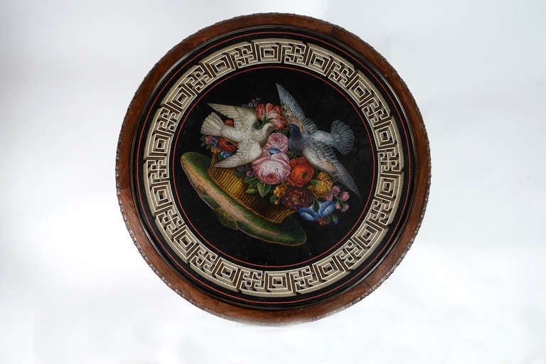 Important micro mosaic table

Doves of Love. Made in Rome around 1840. made by Constantino Rinaldi.