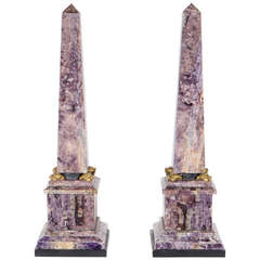 Antique 19th Century Italian Obelisks