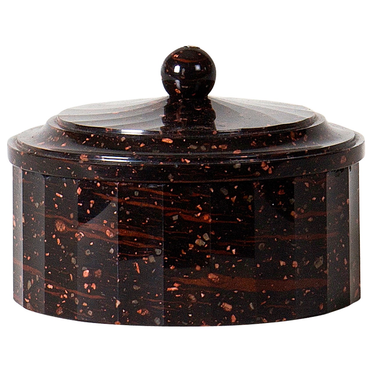 18th Century Porphyry Box