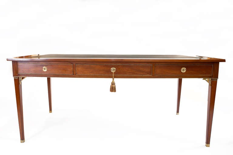 Grand Gustavian Bureau Plat
