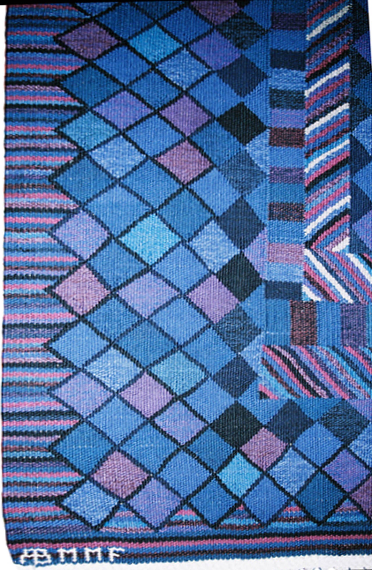 Swedish Rug by Ann-Mari Forsberg, 1953
