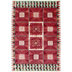 MMF Swedish piled carpet " The Red Carnation "