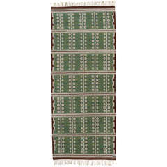 Swedish flatwoven carpet - Hildegard Dinclau