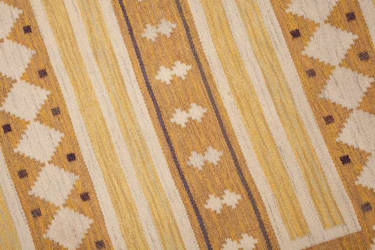 Flatwoven Swedish rug