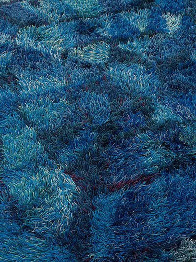 "Blue Moon" Swedish pile carpet Viola Gråsten designed