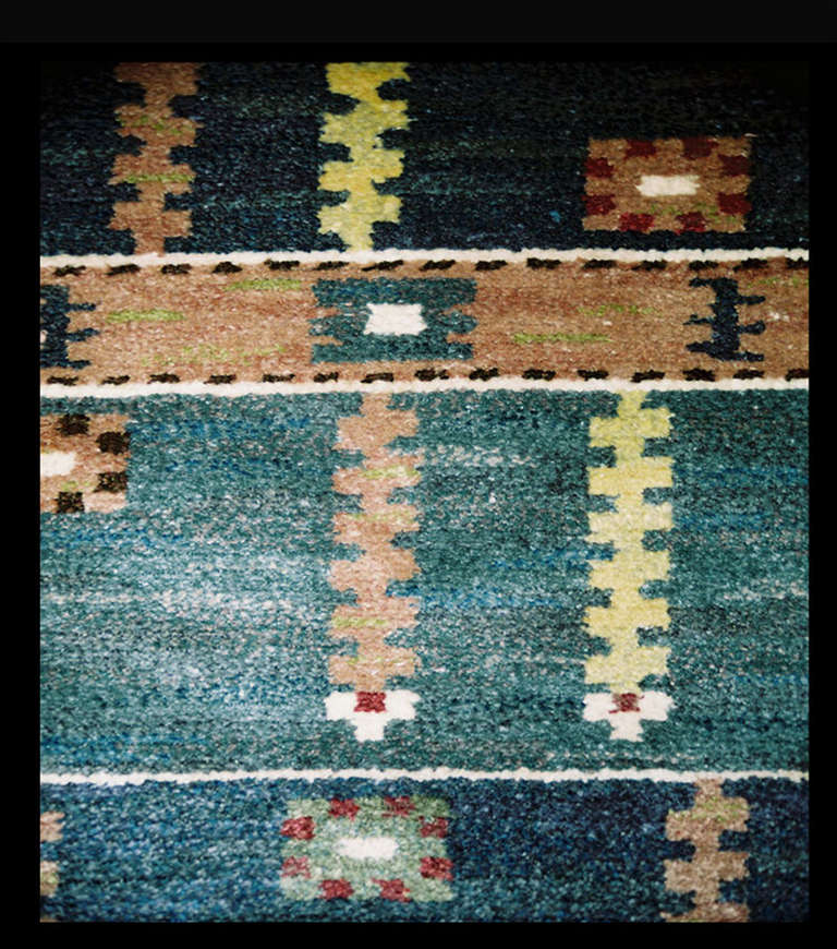 Swedish piled rug - Märta Måås Fjetterström- AB MMF 