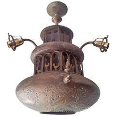 Antique Copper Lamp