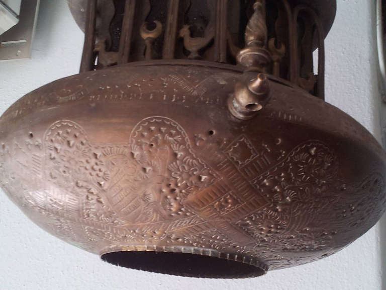 Copper Lamp For Sale 1