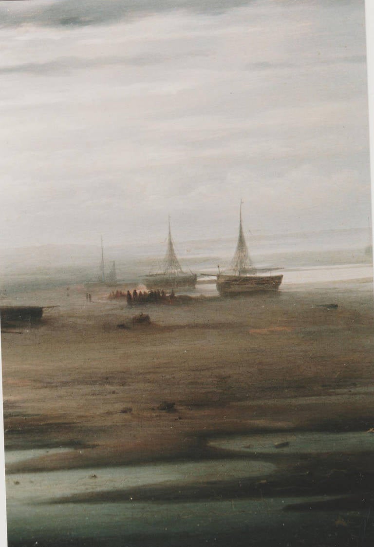 Gerardus Van Der Ven 19th Century Painting In Excellent Condition For Sale In Stockholm, SE