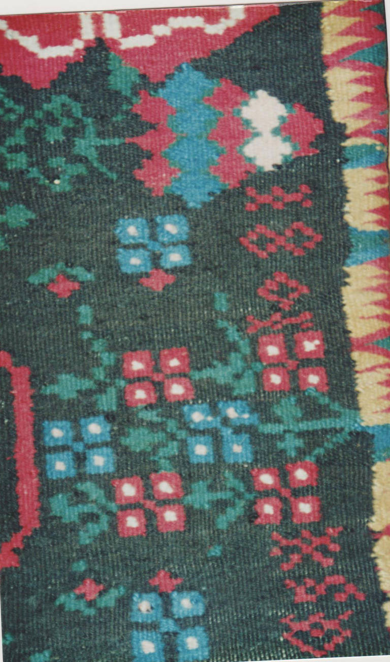 Wool Swedish Folk Weavings, Rölakan, 19th Century For Sale
